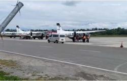 Evakuasi 8 Jenazah Karyawan PTT Korban Kebrutalan KKB Batal akibat Cuaca Buruk