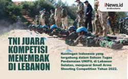 Infografis TNI Juara Kompetisi Menembak di Lebanon