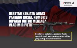 Infografis Deretan Senjata Laras Panjang Rusia