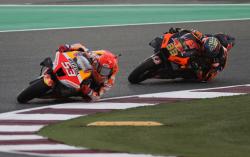 Hasil Sesi Pemanasan MotoGP Qatar 2022: Bastianini Posisi Satu, Marquez Terjatuh
