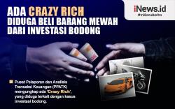 Infografis PPATK Sebut Ada Crazy Rich yang Diduga Beli Barang Mewah dari Investasi Bodong