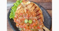 Ide Masak Ikan Mas Goreng Sambal Dadak, Enak Bikin Nagih