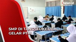 Belajar Online 45 Hari, SMP di Tangsel Kembali Gelar PTM