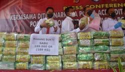 Bandar Narkoba Internasional Selundupkan 189 Kg Sabu di Perairan Selat Malaka