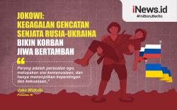 Infografis Jokowi Soroti Kegagalan Gencatan Senjata Rusia-Ukraina