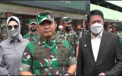 KSAD Jenderal Dudung Resmikan 2 Bangunan Militer di Palembang <