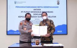 Pusri Gandeng Polda Sumsel Amankan Objek Vital dan Kegiatan Bisnis<
