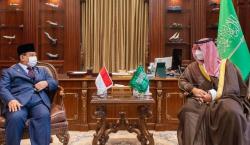 Bertemu Prabowo, Putra Raja Salman Pangeran Khalid Bahas Kerja Sama Militer RI-Saudi