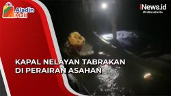 Kapal Nelayan Tabrakan di Perairan Asahan, 3 Awak Mengapung
