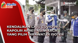 Video Kendalikan Laju Covid-19, Kapolri Apresiasi Warga yang Pilih Dirawat di Isoter