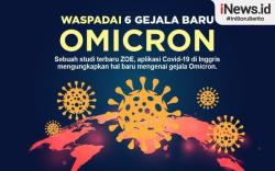 Infografis: Waspadai 6 Gejala Baru Omicron
