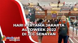 Begini Kondisi Hari Pertama Pembukaan Jakarta Auto Week 2022 di JCC Senayan