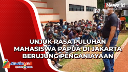 Unjuk Rasa Puluhan Mahasiswa Papua di Jakarta Berujung Penganiayaan