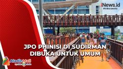 JPO Phinisi Sudirman Dibuka untuk Umum, Begini Pesonanya