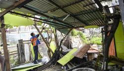 Ratusan Bangunan Liar Pinggir Rel dari Stasiun Ancol-Tanjung Priok Dibongkar