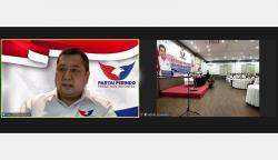 HT Hadiri Rakerwil Partai Perindo Provinsi Maluku Secara Virtual