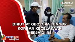 Tengok Korban Kecelakaan Kerja di RS, Dirut GeoDipa: Alhamdulillah Sudah Sehat Kembali