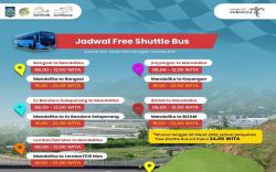 Ini Rute dan Waktu Operasional Bus Gratis Penonton MotoGP Mandalika