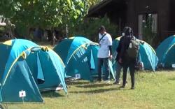Penonton MotoGP Mulai Berdatangan Memilih Tenda Camping Ground