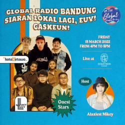 Gaskeun, Global Radio Bandung Kembali Mengudara dengan Siaran Lokal Euy!<