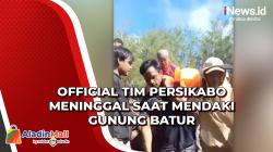 Official Tim Persikabo Meninggal saat Mendaki Gunung Batur
