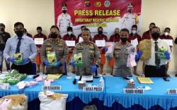 Polda Sumsel Ungkap 7 Kasus Narkoba Menonjol, Salah Satunya Dikendalikan dari Lapas <