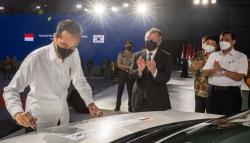 Resmikan Pabrik Hyundai, Presiden Jokowi Tekankan Produksi Mobil Listrik