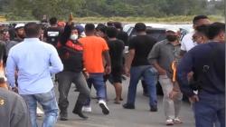 Sengketa Lahan di Bangka Nyaris Ricuh, Ratusan Orang Dobrak Pintu dan Rusak Pagar