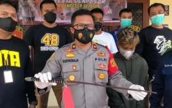 Bikin Takut Warga, Pemuda Acungkan Pedang di Denpasar Ditangkap Polisi