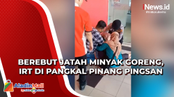 Berebut Jatah Minyak Goreng, IRT di Pangkal Pinang Pingsan