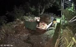 Beraksi Tengah Malam, Pembuang Limbah Ayam di Jembrana Bali Ditangkap Warga