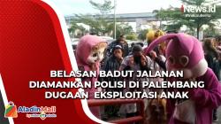 Dugaan Eksploitasi Anak, Belasan Badut Jalanan Diamankan Polisi di Palembang<