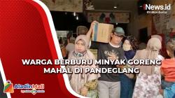 Panic Buying, Warga Berburu Minyak Goreng Mahal di Pandeglang