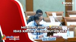 Mendag RDP di DPR, Ibas Kritik Pencabutan HET