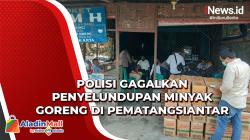 Polisi Gagalkan Penyelundupan Minyak Goreng di Pematangsiantar