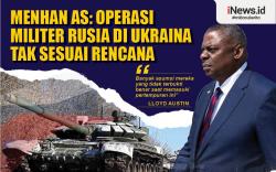 Infografis Menhan AS: Operasi Militer Rusia di Ukraina Tak Sesuai Rencana