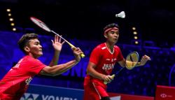 Hasil Swiss Open 2022: Juara All England Bagas/Fikri Dikalahkan Duo India