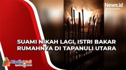 Emosi Suami Nikah Lagi, Istri Bakar Rumah di Tapanuli Utara