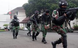  Antisipasi Ancaman Terorisme di Jateng-DIY, Kodam Asah Kemampuan Tempur Yonif 406/CK