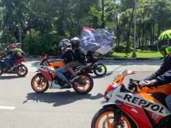 Sambut MotoGP Mandalika 2022, Vision+ Gelar Sunmori Bareng Komunitas CBR Club Indonesia