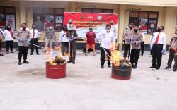 Polda Sumsel Musnahkan 18 Kg Sabu dan Ribuan Pil Ekstasi Sitaan 2 Bulan Terakhir<