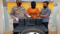 Sempat Kabur ke Loteng Warga, Spesialis Maling Ban Mobil di Medan Ditangkap 