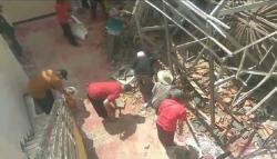 Diduga Sudah Lapuk, Atap Masjid Al Hidayah Soreang Bandung Ambruk