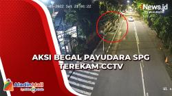Aksi Begal Payudara SPG Terekam CCTV, Pelaku Langsung Diciduk di Surabaya