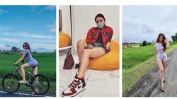 5 Potret Seksi Artis Cantik Menggunakan Hotpants, Seksi Bukan Main Mirip ABG