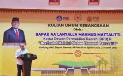 Ketua DPD Berharap Konsep 4P Jadi RUU Kemakmuran Daerah