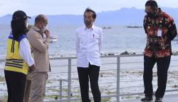 Presiden Jokowi Resmikan Taman Wisata dan Kuliner Pantai Kelapa Lima Kupang