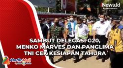 Sambut Delegasi G20, Menko Marves dan Panglima TNI Cek Kesiapan Tahura
