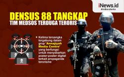 Infografis Densus 88 Tangkap Tim Medsos Terduga Teroris