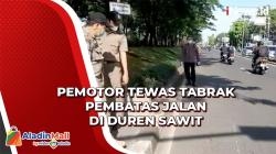 Hilang Kendali, Pemotor Tewas Tabrak Pembatas Jalan di Duren Sawit